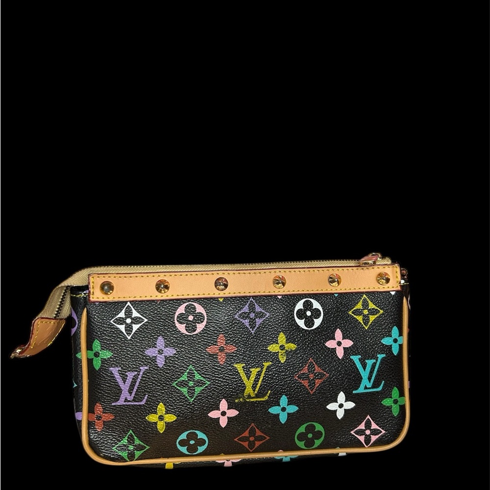 Source Unknown Multicolor Patterned Clutch - image 1